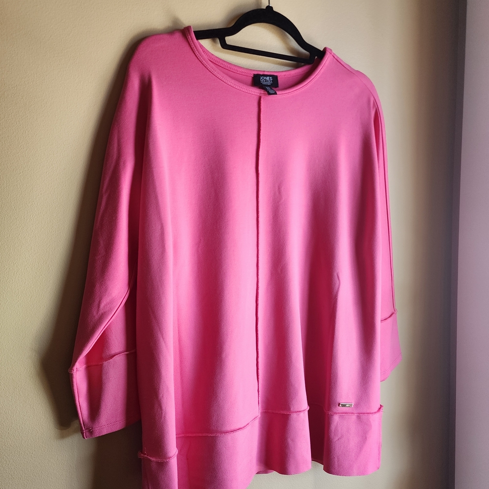 Jones New York Vibrant Pink Sweatshirt